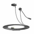 awei ES-180i In-ear E-sports Wired Earphone with Microphone(Black) - 1