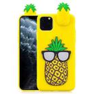 For iPhone 11 Pro 3D Cartoon Pattern Shockproof TPU Protective Case(Big Pineapple) - 1