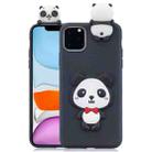 For iPhone 11 3D Cartoon Pattern Shockproof TPU Protective Case(Red Bow Panda) - 1