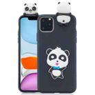 For iPhone 11 3D Cartoon Pattern Shockproof TPU Protective Case(Blue Bow Panda) - 1