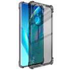 For Honor 60 Pro 5G imak All-inclusive Shockproof Airbag TPU Case with Screen Protector(Transparent Black) - 1