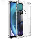 For Motorola Moto G71 5G imak All-inclusive Shockproof Airbag TPU Case with Screen Protector(Transparent) - 1