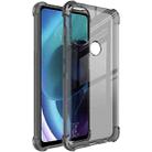 For Motorola Moto G71 5G imak All-inclusive Shockproof Airbag TPU Case with Screen Protector(Transparent Black) - 1