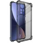 For Xiaomi 12 imak All-inclusive Shockproof Airbag TPU Case with Screen Protector(Transparent Black) - 1