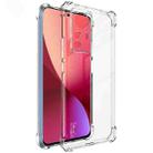 For Xiaomi 12 Pro imak All-inclusive Shockproof Airbag TPU Case with Screen Protector(Transparent) - 1