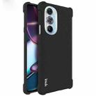 For Motorola Moto Edge X30 5G imak All-inclusive Shockproof Airbag TPU Case with Screen Protector(Matte Black) - 1