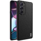 For Motorola Moto Edge X30 5G imak LX-5 Series PC + TPU Case with Screen Protector(Carbon Fiber Texture) - 1