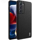 For Motorola Moto G200 5G imak LX-5 Series PC + TPU Case with Screen Protector(Carbon Fiber Texture) - 1