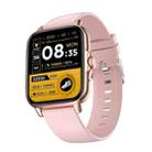 GT50 1.69 inch TFT Screen Silicone Strap Smart Watch, Support Bluetooth Call / NFC Function(Rose Gold) - 1