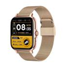 GT50 1.69 inch TFT Screen Steel Strap Smart Watch, Support Bluetooth Call / NFC Function(Gold) - 1