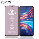 For Vivo V17 Neo 25 PCS 9H HD Large Arc High Alumina Full Screen Tempered Glass Film - 1