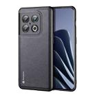 For OnePlus 10 Pro DUX DUCIS Fino Series PU + TPU Phone Case(Black) - 1