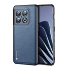 For OnePlus 10 Pro DUX DUCIS Fino Series PU + TPU Phone Case(Blue) - 1