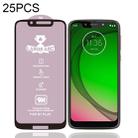 For Motorola Moto G7 Play 25 PCS 9H HD Large Arc High Alumina Full Screen Tempered Glass Film - 1