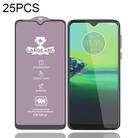 For Motorola Moto G8 Play 25 PCS 9H HD Large Arc High Alumina Full Screen Tempered Glass Film - 1