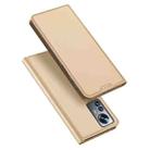 For Xiaomi 12 Pro / 12S Pro DUX DUCIS Skin Pro Series Shockproof Leather Phone Case(Gold) - 1