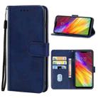 Leather Phone Case For LG Q9(Blue) - 1