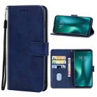 Leather Phone Case For Meizu 16s Pro(Blue) - 1