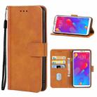 Leather Phone Case For Meizu V8 Pro(Brown) - 1