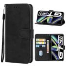 Leather Phone Case For OPPO Realme GT Neo Flash(Black) - 1