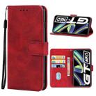 Leather Phone Case For OPPO Realme GT Neo Flash(Red) - 1