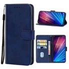 Leather Phone Case For UMIDIGI F1(Blue) - 1