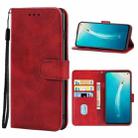 Leather Phone Case For vivo V19 Neo(Red) - 1