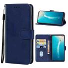 Leather Phone Case For vivo V19 Neo(Blue) - 1