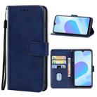 Leather Phone Case For vivo Y93s(Blue) - 1