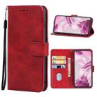 Leather Phone Case For Xiaomi Mi 11 Lite 5G NE(Red) - 1