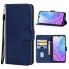 Leather Phone Case For ZTE Blade 10 Smart(Blue) - 1