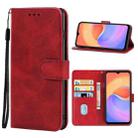 Leather Phone Case For ZTE Voyage 10(Red) - 1
