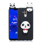 For Huawei Mate 20 Lite 3D Cartoon Pattern Shockproof TPU Protective Case(Red Bow Panda) - 1