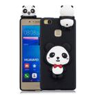 For Huawei P9 Lite 3D Cartoon Pattern Shockproof TPU Protective Case(Red Bow Panda) - 1