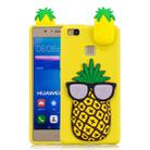 For Huawei P9 Lite 3D Cartoon Pattern Shockproof TPU Protective Case(Big Pineapple) - 1