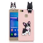 For Huawei P9 Lite 3D Cartoon Pattern Shockproof TPU Protective Case(Cute Dog) - 1