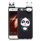 For Huawei P10 3D Cartoon Pattern Shockproof TPU Protective Case(Blue Bow Panda) - 1
