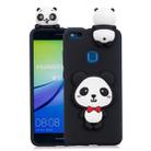 For Huawei P10 Lite 3D Cartoon Pattern Shockproof TPU Protective Case(Red Bow Panda) - 1