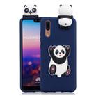 For Huawei P20 Pro 3D Cartoon Pattern Shockproof TPU Protective Case(Panda) - 1