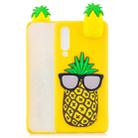 For Huawei P30 3D Cartoon Pattern Shockproof TPU Protective Case(Big Pineapple) - 1