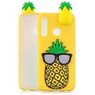 For Huawei P30 Lite 3D Cartoon Pattern Shockproof TPU Protective Case(Big Pineapple) - 1