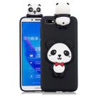 For Huawei Y5 2018 3D Cartoon Pattern Shockproof TPU Protective Case(Red Bow Panda) - 1