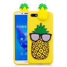 For Huawei Y5 2018 3D Cartoon Pattern Shockproof TPU Protective Case(Big Pineapple) - 1