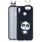 For Huawei Y9 2019 3D Cartoon Pattern Shockproof TPU Protective Case(Blue Bow Panda) - 1