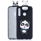 For Huawei Enjoy 9s 3D Cartoon Pattern Shockproof TPU Protective Case(Blue Bow Panda) - 1