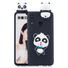 For Huawei Honor 10 Lite 3D Cartoon Pattern Shockproof TPU Protective Case(Blue Bow Panda) - 1