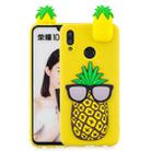 For Huawei Honor 10 Lite 3D Cartoon Pattern Shockproof TPU Protective Case(Big Pineapple) - 1