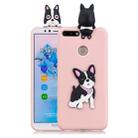 For Huawei Honor 7A 3D Cartoon Pattern Shockproof TPU Protective Case(Cute Dog) - 1