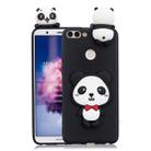 For Huawei Honor 9i 3D Cartoon Pattern Shockproof TPU Protective Case(Red Bow Panda) - 1