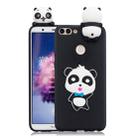 For Huawei Honor 9i 3D Cartoon Pattern Shockproof TPU Protective Case(Blue Bow Panda) - 1